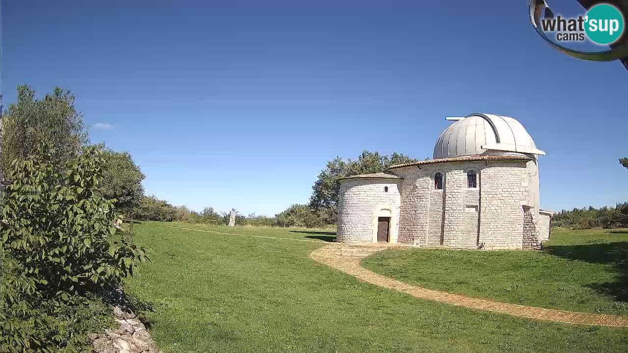 Višnjanska observatorijska spletna kamera: Opazujte vesolje iz Istre, Hrvaška