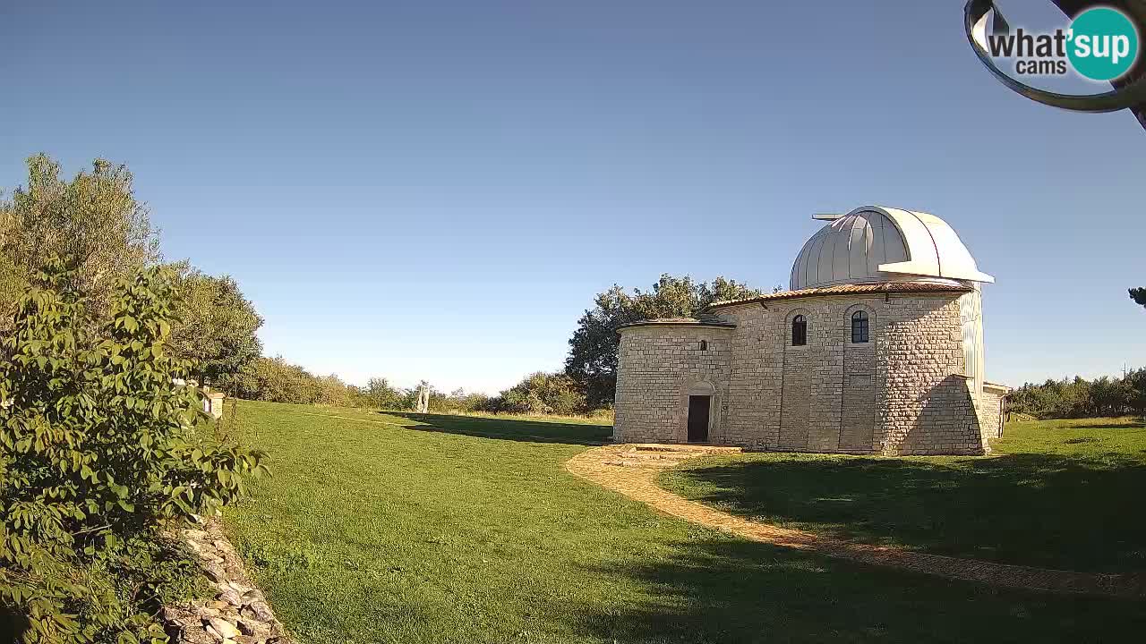 Višnjanska observatorijska spletna kamera: Opazujte vesolje iz Istre, Hrvaška