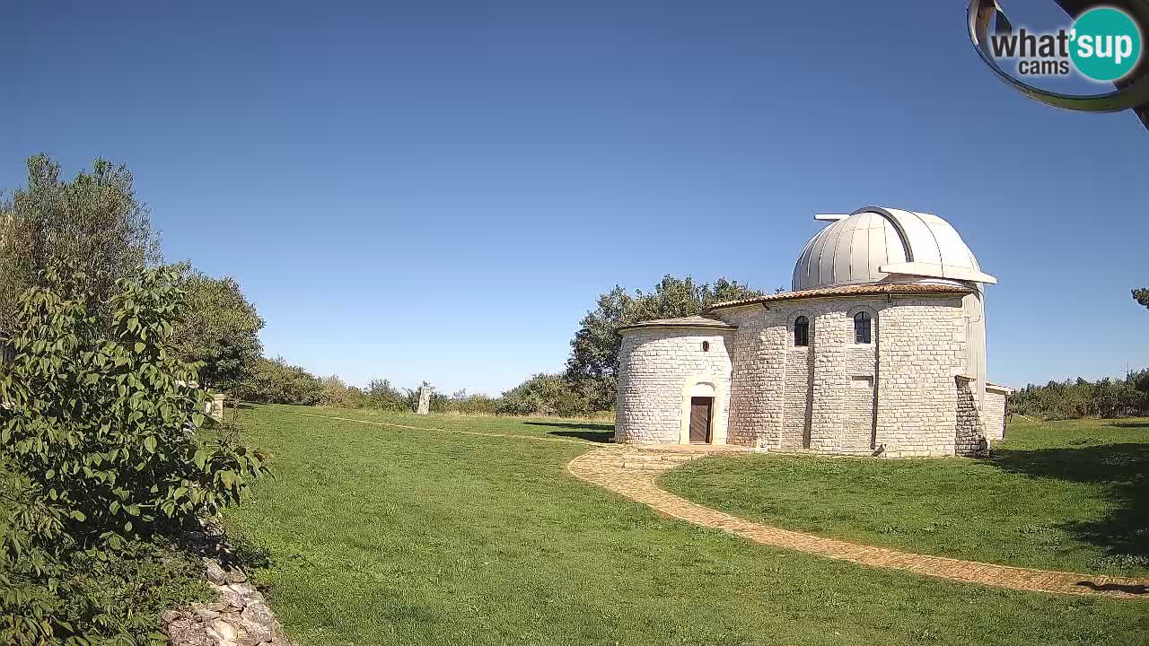 Višnjanska observatorijska spletna kamera: Opazujte vesolje iz Istre, Hrvaška