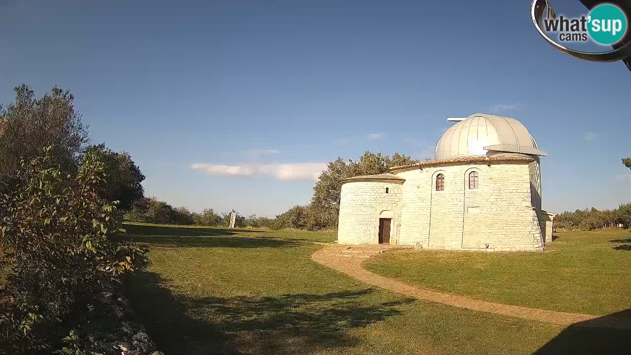Višnjanska observatorijska spletna kamera: Opazujte vesolje iz Istre, Hrvaška