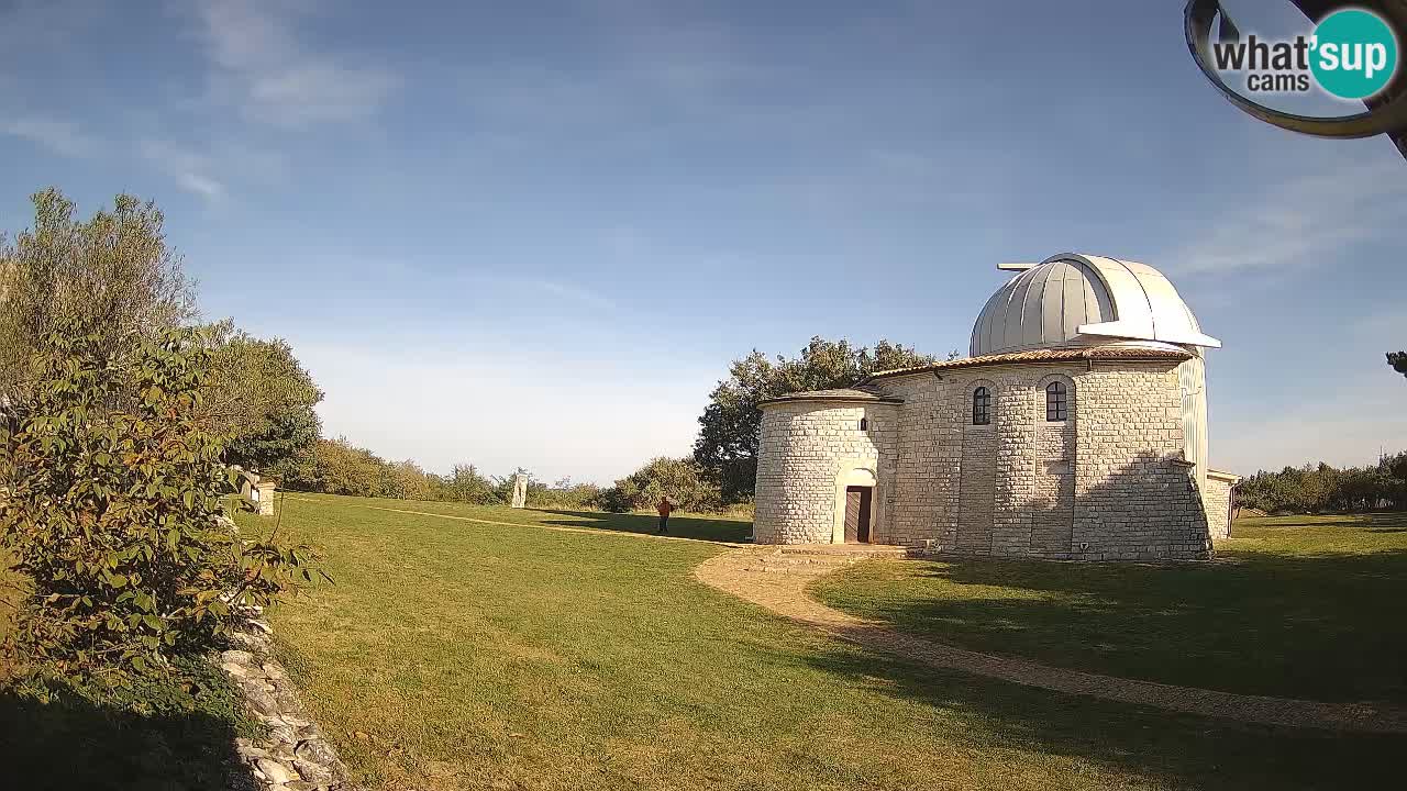 Višnjanska observatorijska spletna kamera: Opazujte vesolje iz Istre, Hrvaška