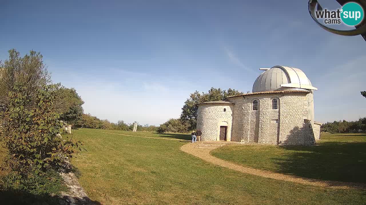 Višnjanska observatorijska spletna kamera: Opazujte vesolje iz Istre, Hrvaška