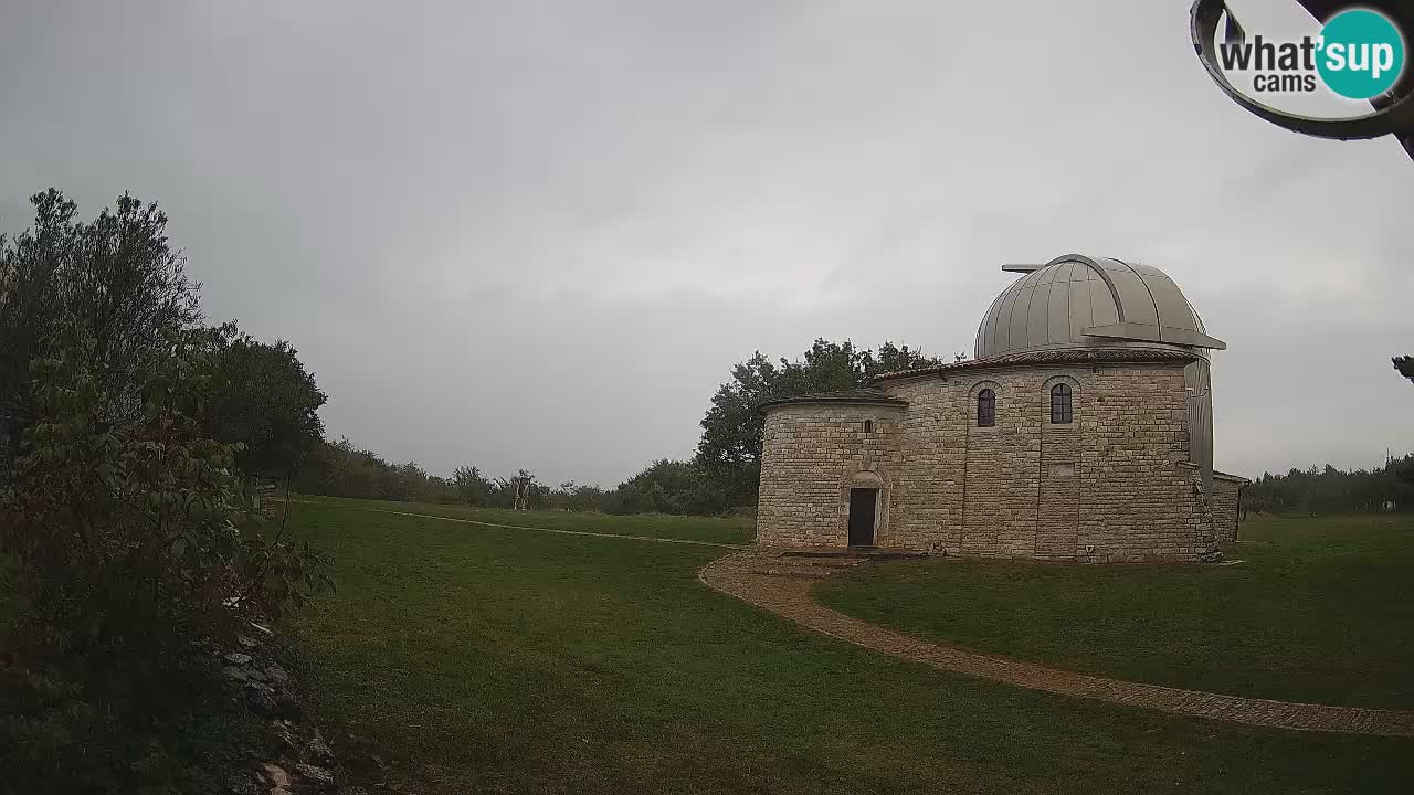 Višnjanska observatorijska spletna kamera: Opazujte vesolje iz Istre, Hrvaška