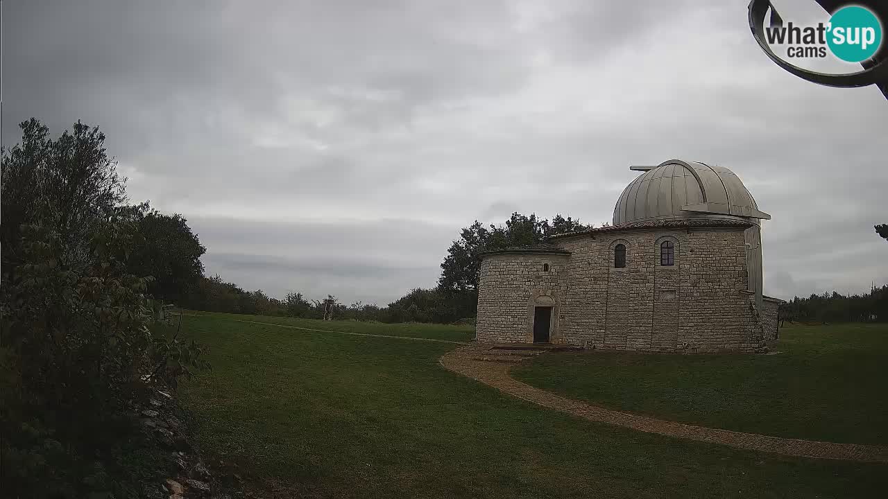Višnjanska observatorijska spletna kamera: Opazujte vesolje iz Istre, Hrvaška