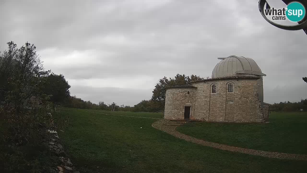 Višnjanska observatorijska spletna kamera: Opazujte vesolje iz Istre, Hrvaška
