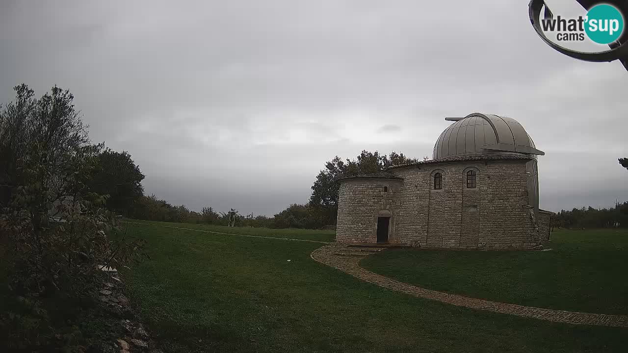 Višnjanska observatorijska spletna kamera: Opazujte vesolje iz Istre, Hrvaška