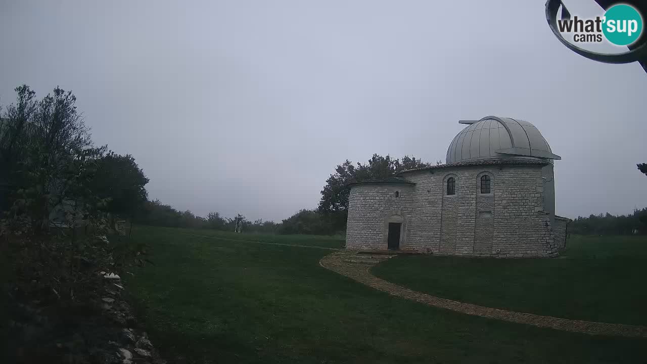 Višnjanska observatorijska spletna kamera: Opazujte vesolje iz Istre, Hrvaška