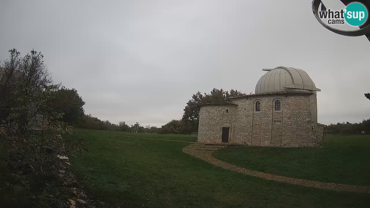 Višnjanska observatorijska spletna kamera: Opazujte vesolje iz Istre, Hrvaška