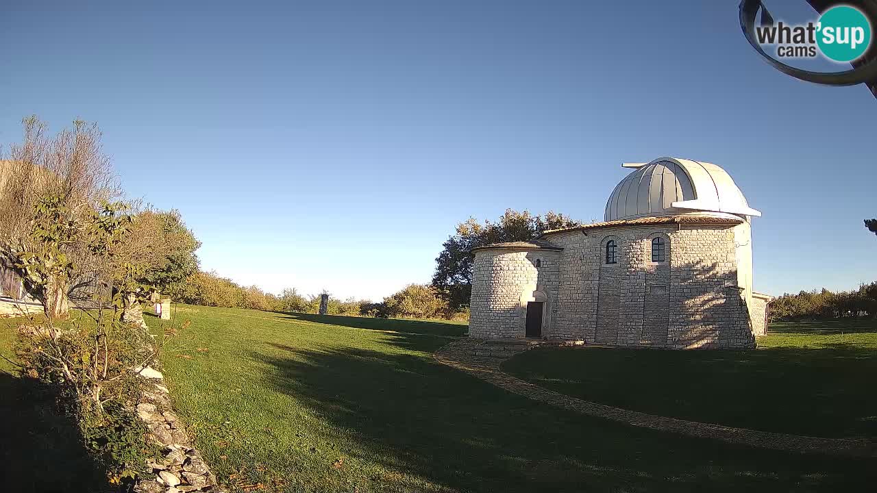 Višnjanska observatorijska spletna kamera: Opazujte vesolje iz Istre, Hrvaška