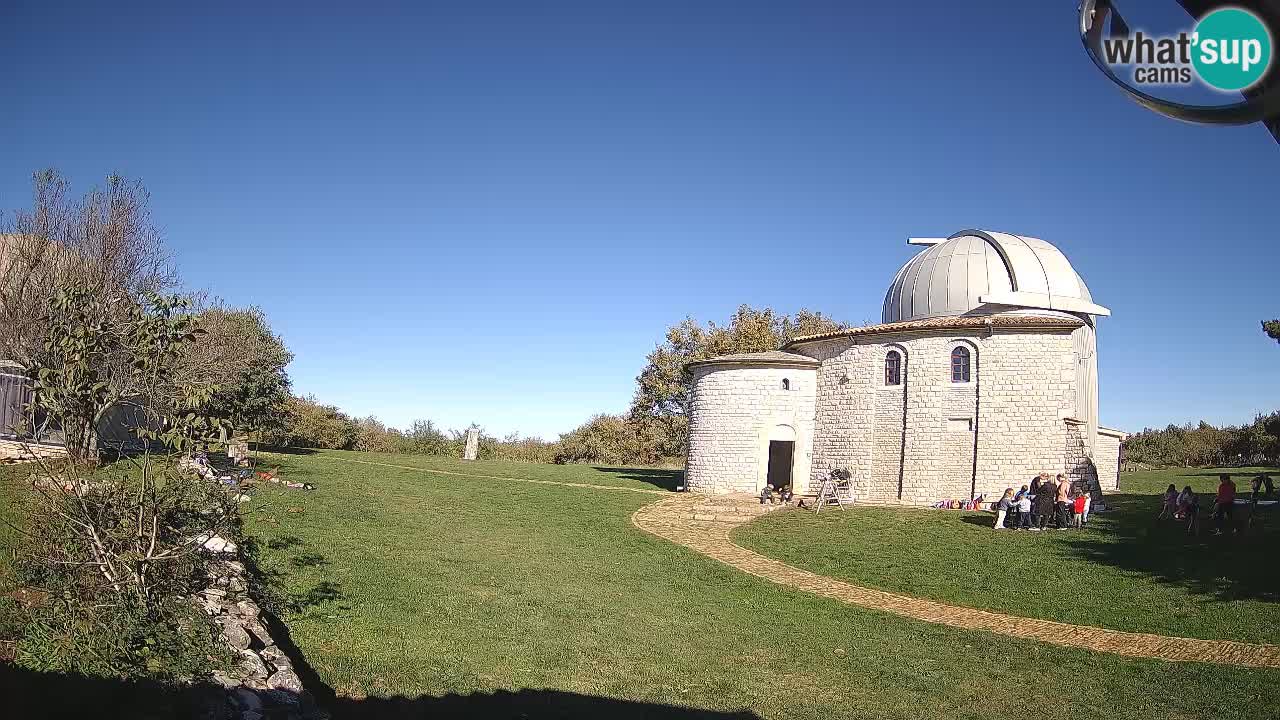 Višnjanska observatorijska spletna kamera: Opazujte vesolje iz Istre, Hrvaška