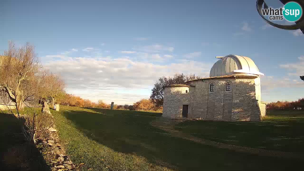 Višnjanska observatorijska spletna kamera: Opazujte vesolje iz Istre, Hrvaška
