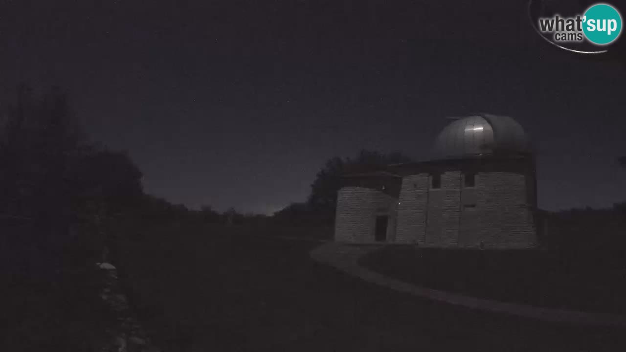 Višnjan Observatorium Webcam: Blick in den Kosmos von Istrien, Kroatien
