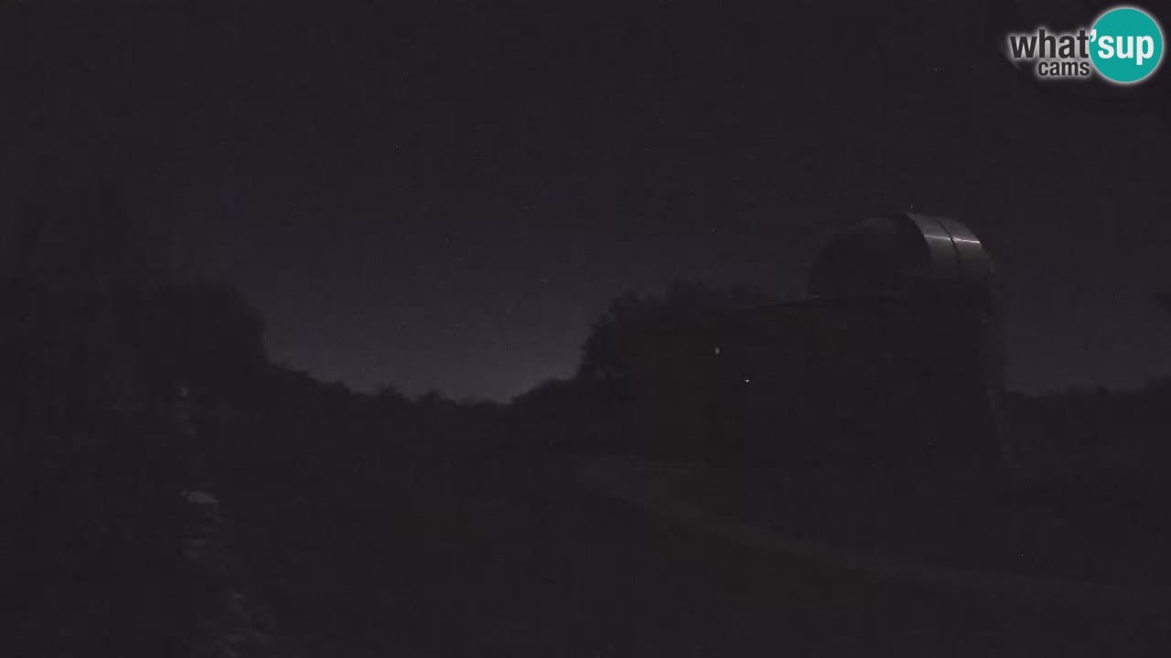 Višnjanska opservatorijska web kamera: Zavirite u svemir s poluotoka Istre, Hrvatska