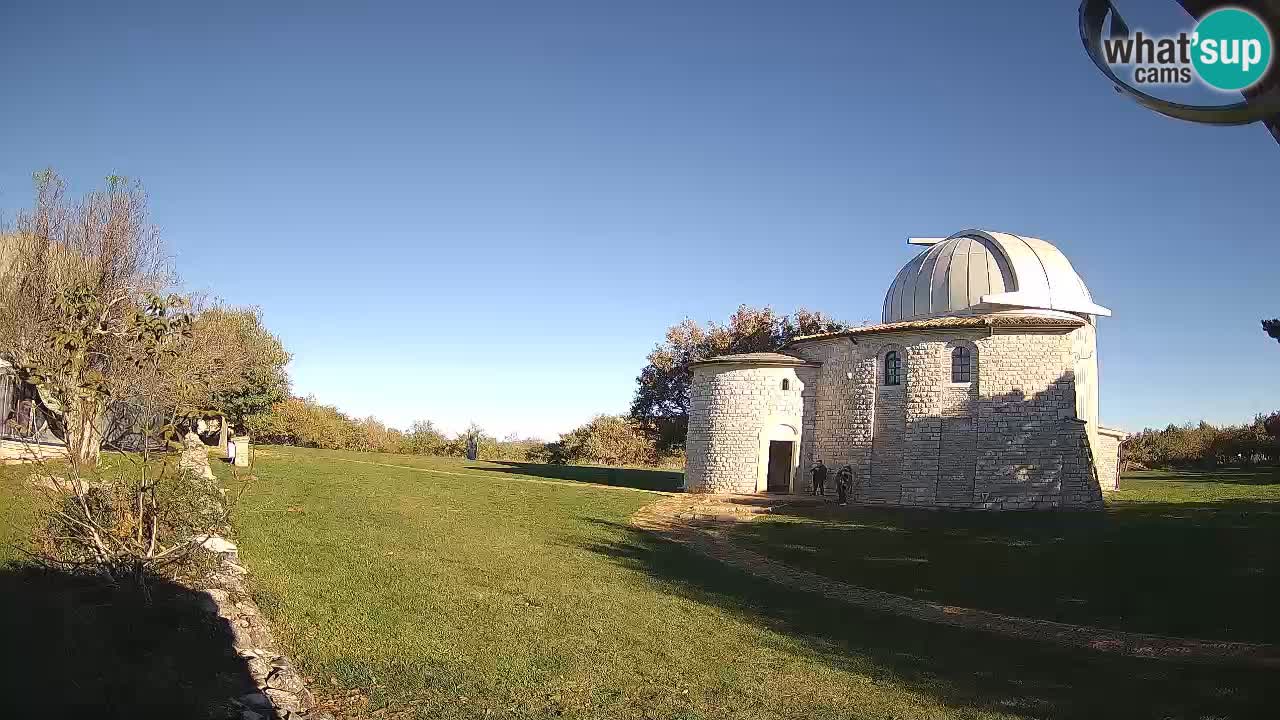 Višnjanska observatorijska spletna kamera: Opazujte vesolje iz Istre, Hrvaška