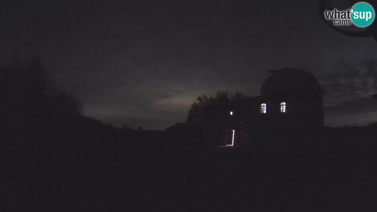 Višnjanska observatorijska spletna kamera: Opazujte vesolje iz Istre, Hrvaška