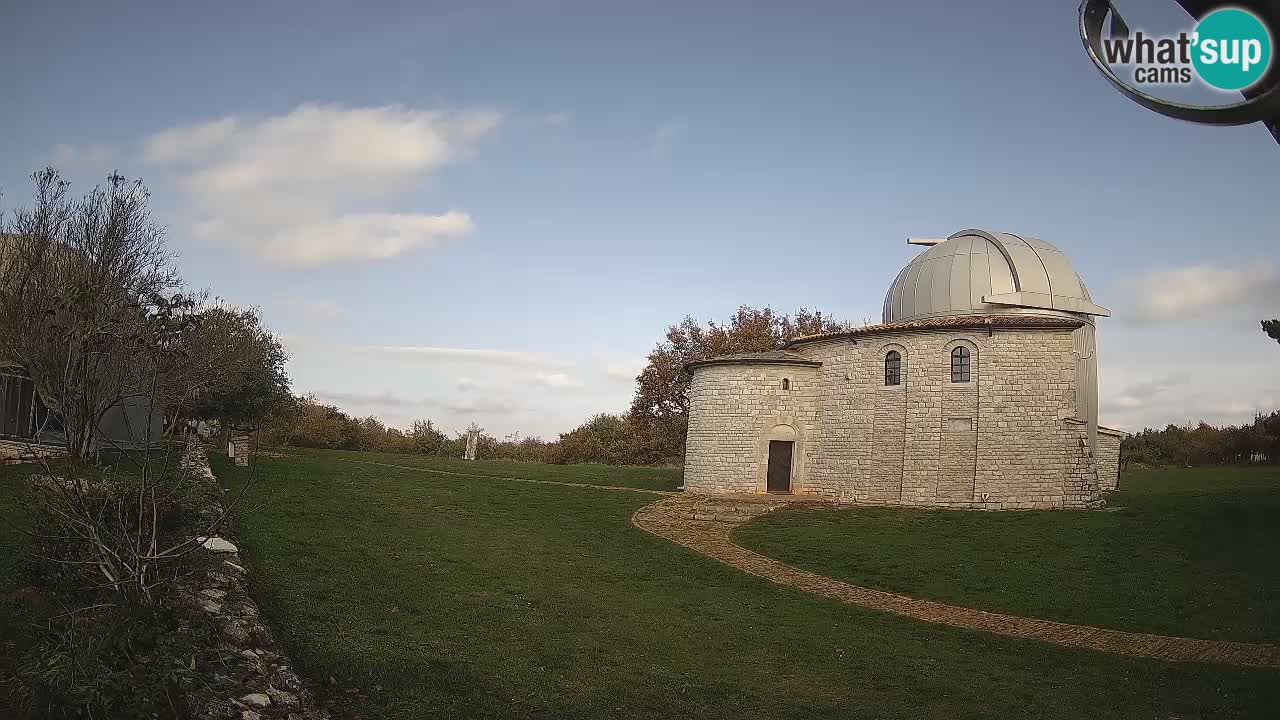 Višnjanska observatorijska spletna kamera: Opazujte vesolje iz Istre, Hrvaška