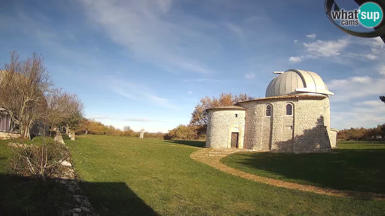 Višnjanska observatorijska spletna kamera: Opazujte vesolje iz Istre, Hrvaška