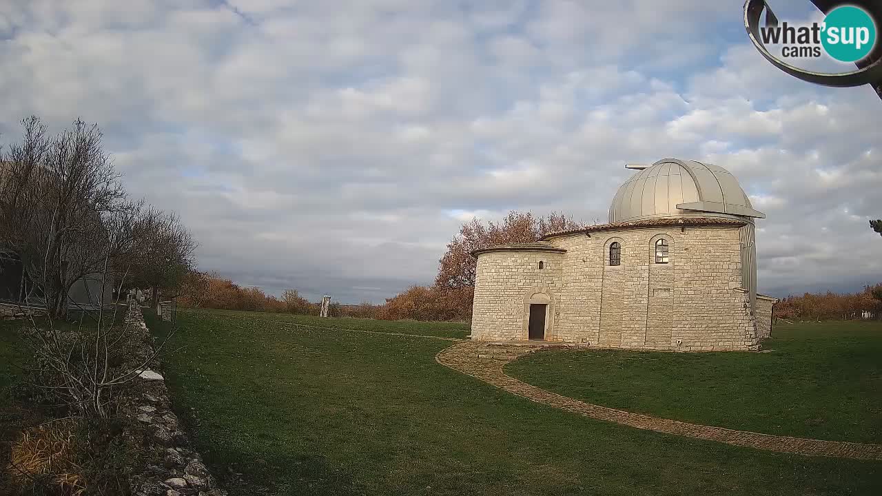 Višnjanska observatorijska spletna kamera: Opazujte vesolje iz Istre, Hrvaška