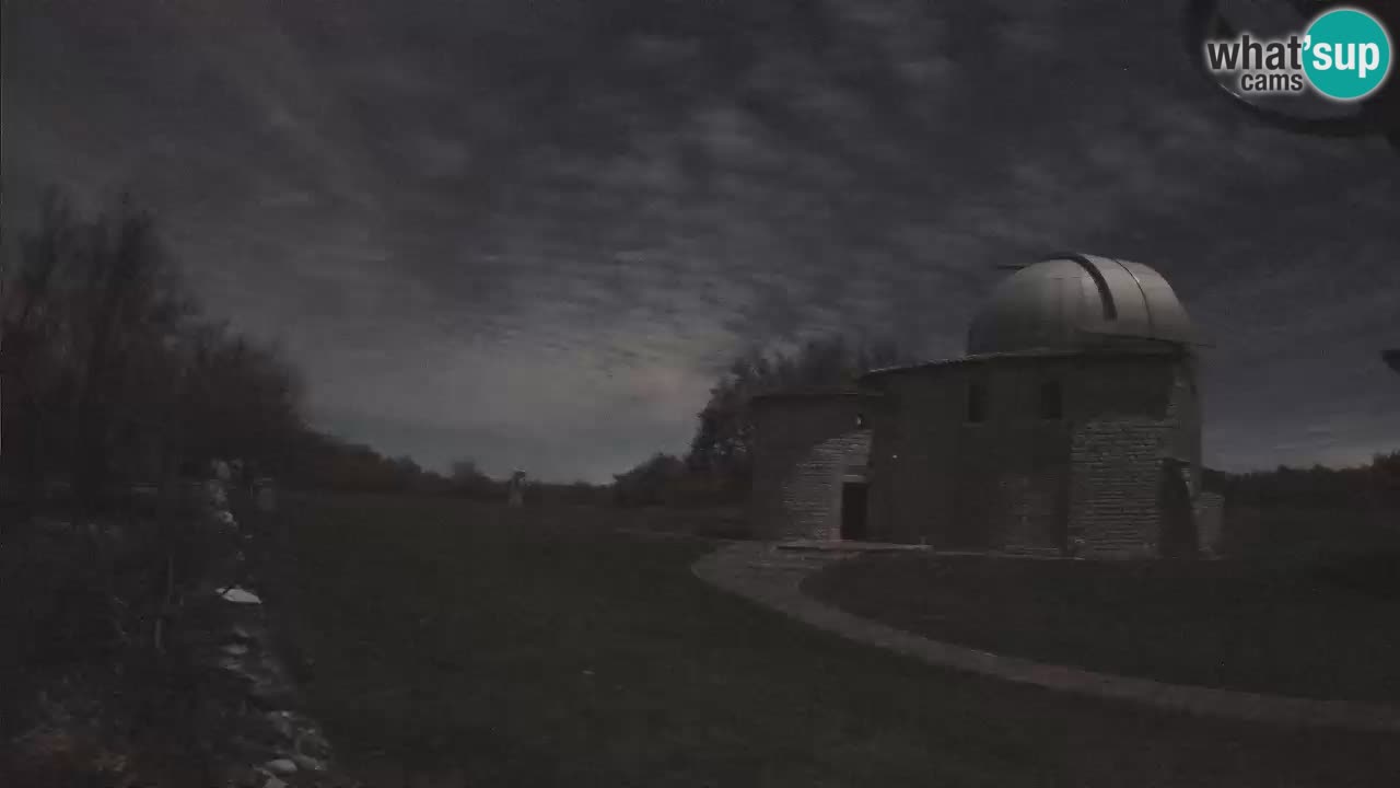 Višnjanska observatorijska spletna kamera: Opazujte vesolje iz Istre, Hrvaška