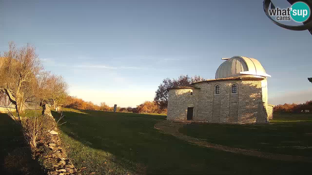 Višnjanska observatorijska spletna kamera: Opazujte vesolje iz Istre, Hrvaška