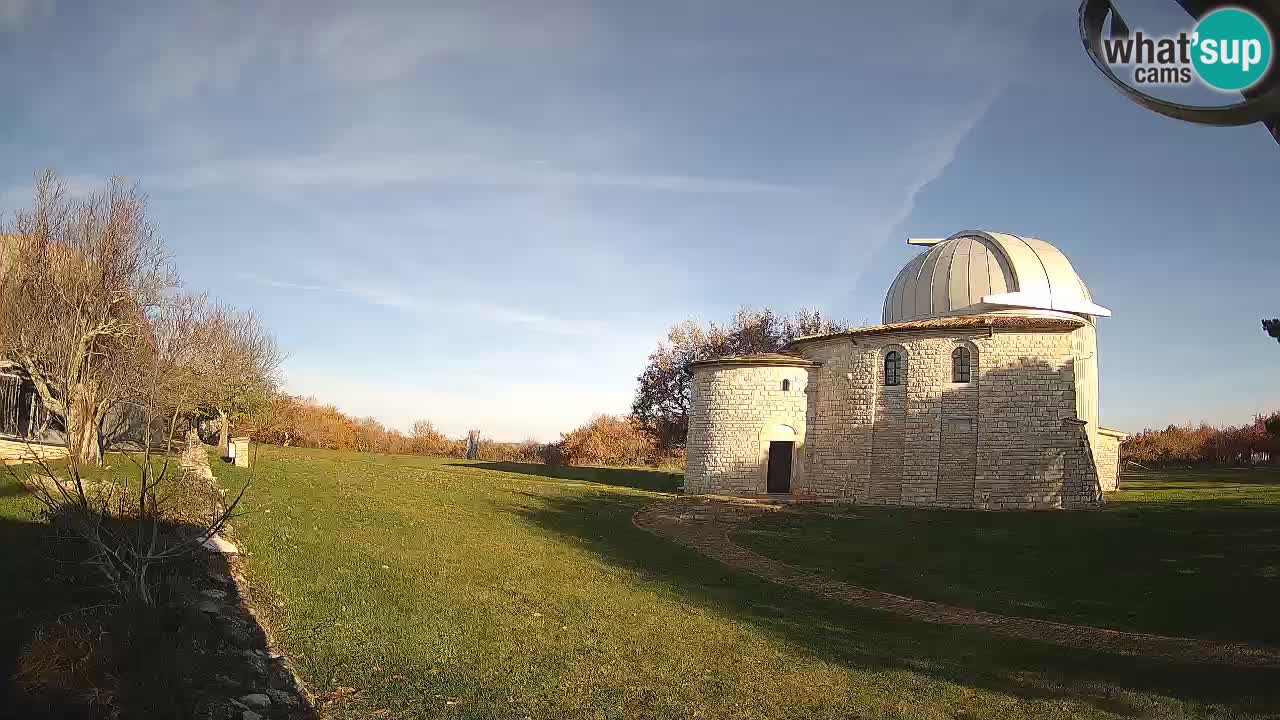 Višnjanska observatorijska spletna kamera: Opazujte vesolje iz Istre, Hrvaška