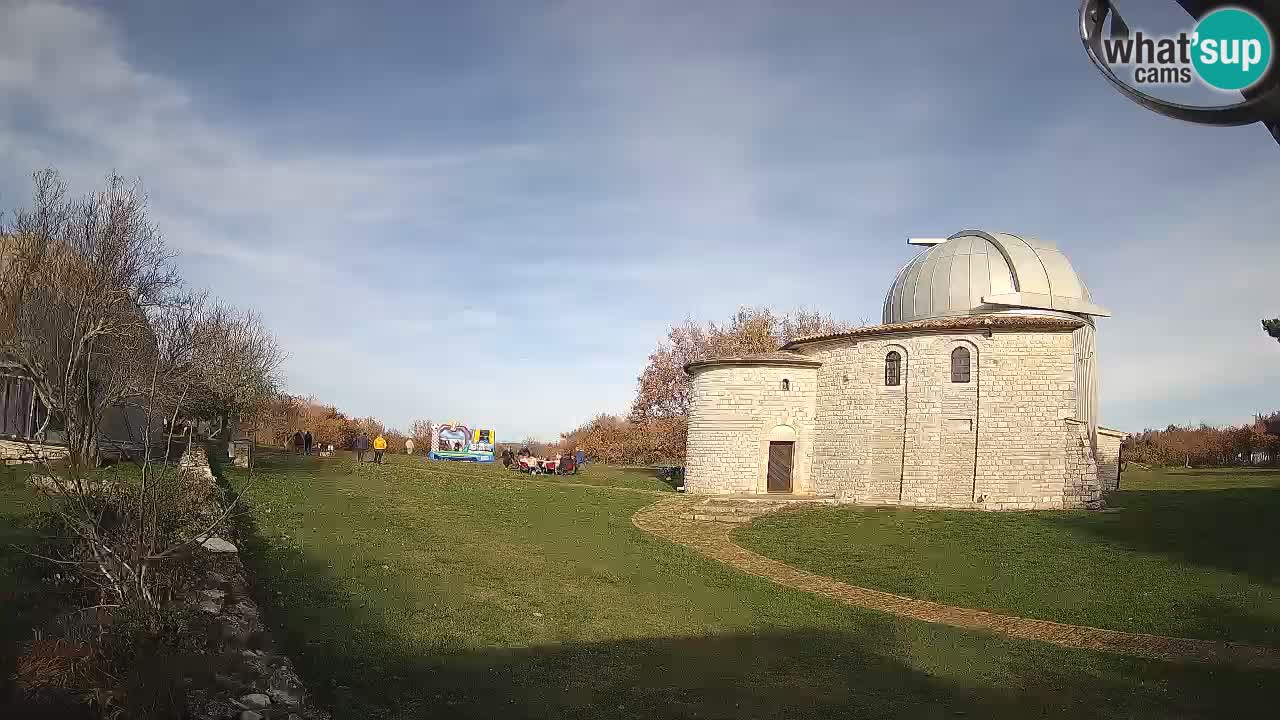 Višnjanska observatorijska spletna kamera: Opazujte vesolje iz Istre, Hrvaška