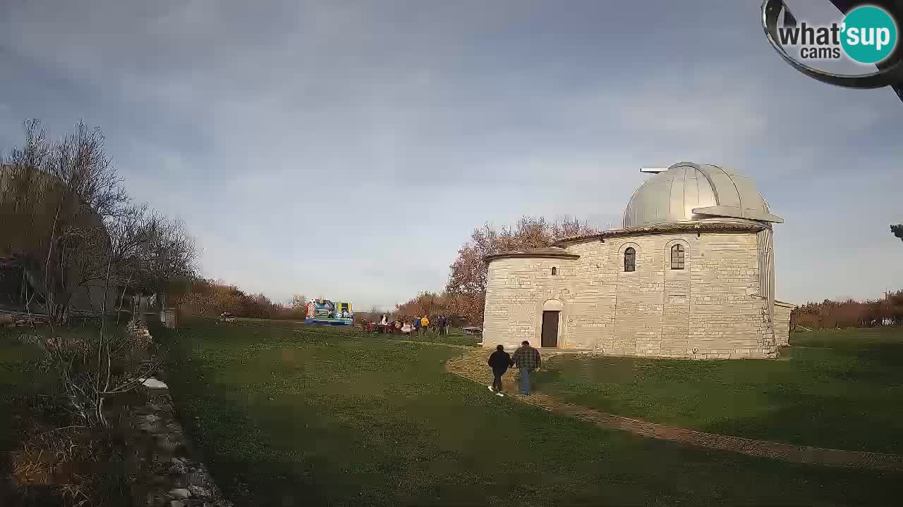 Višnjanska observatorijska spletna kamera: Opazujte vesolje iz Istre, Hrvaška