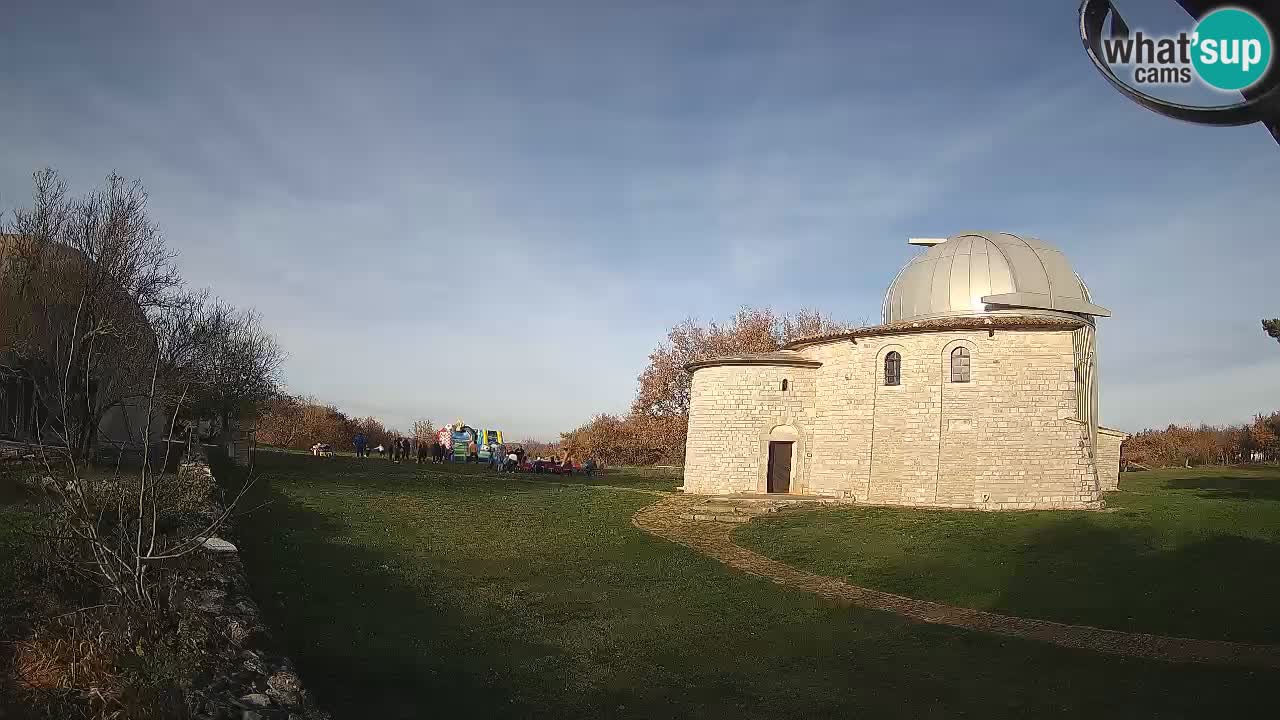 Višnjanska observatorijska spletna kamera: Opazujte vesolje iz Istre, Hrvaška