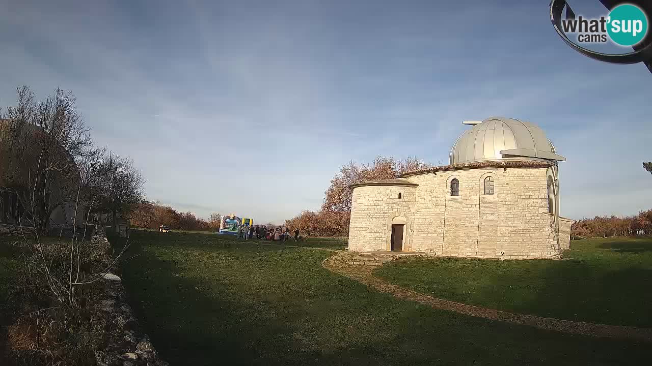 Višnjanska observatorijska spletna kamera: Opazujte vesolje iz Istre, Hrvaška