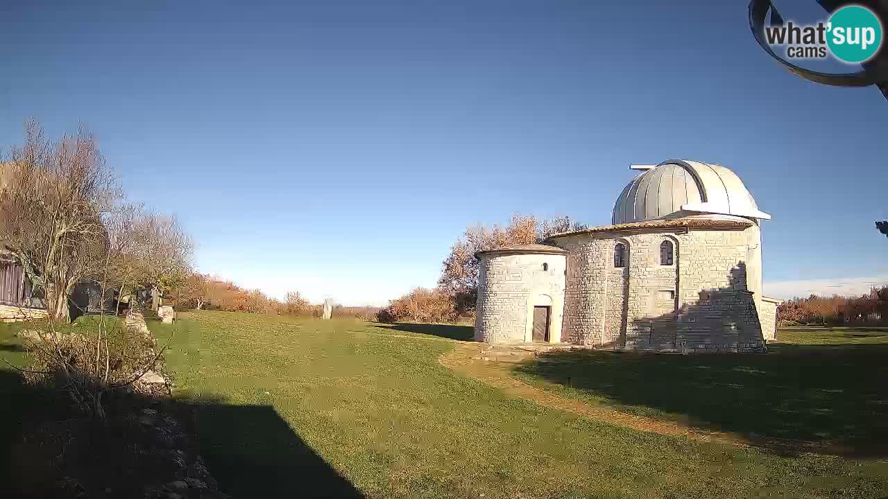 Višnjanska observatorijska spletna kamera: Opazujte vesolje iz Istre, Hrvaška