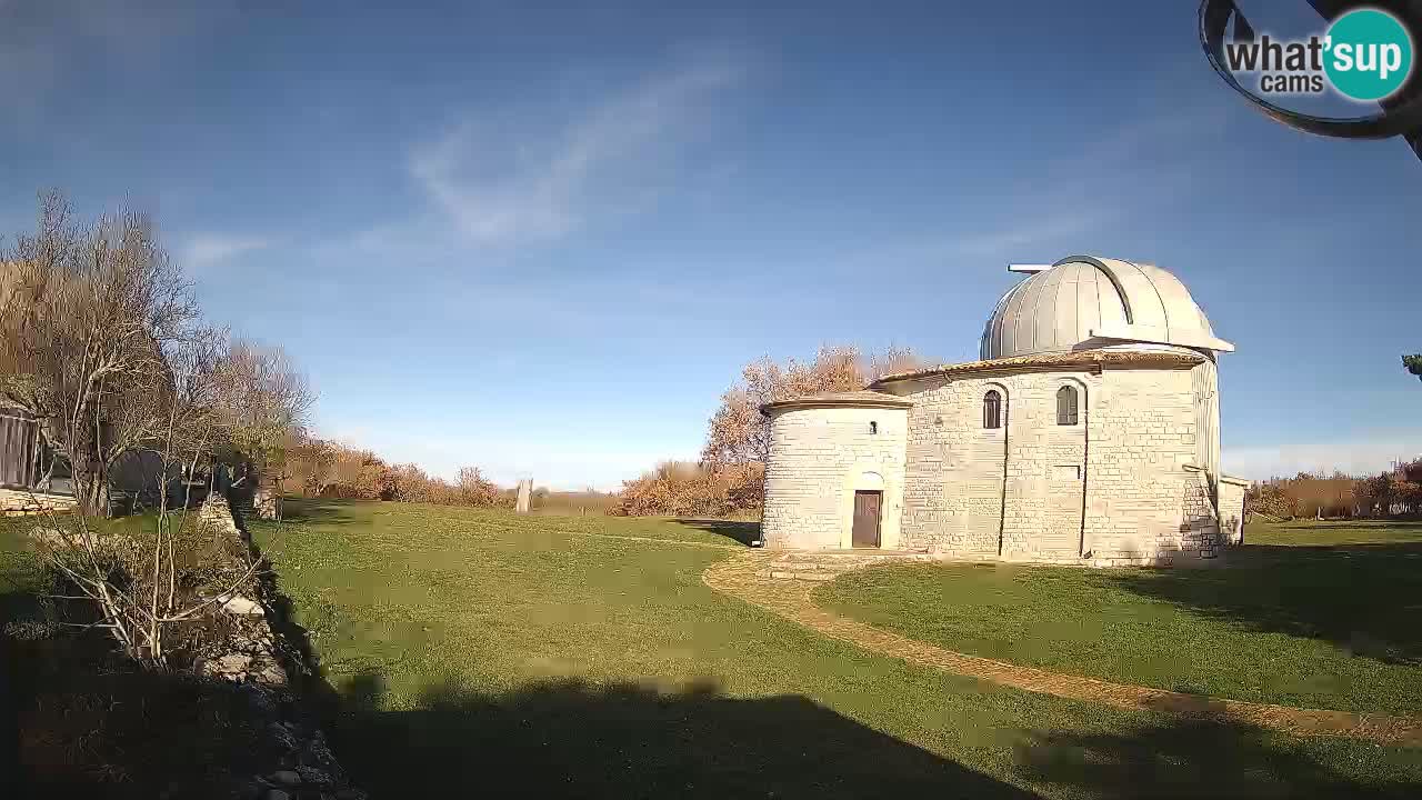 Višnjanska observatorijska spletna kamera: Opazujte vesolje iz Istre, Hrvaška