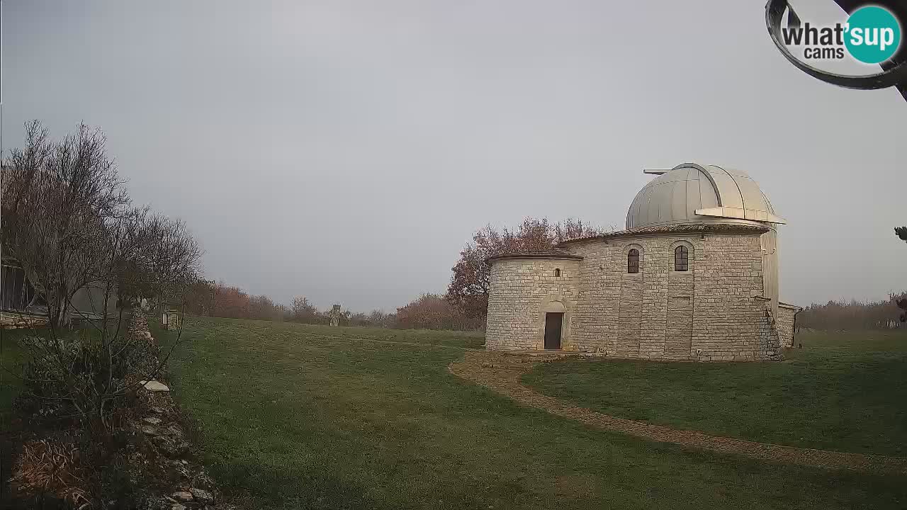 Višnjanska observatorijska spletna kamera: Opazujte vesolje iz Istre, Hrvaška