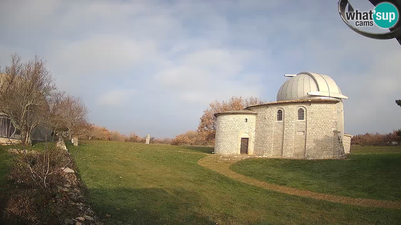 Višnjanska observatorijska spletna kamera: Opazujte vesolje iz Istre, Hrvaška