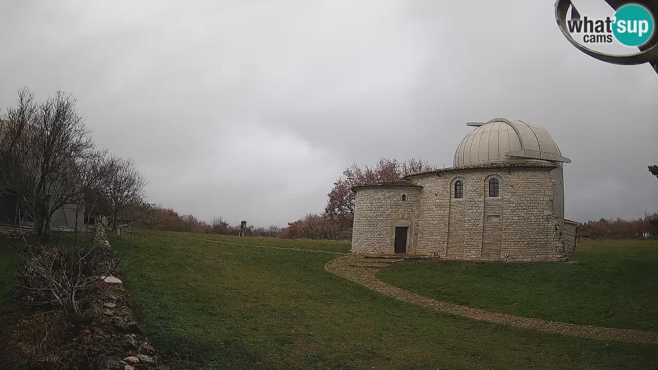 Višnjanska observatorijska spletna kamera: Opazujte vesolje iz Istre, Hrvaška
