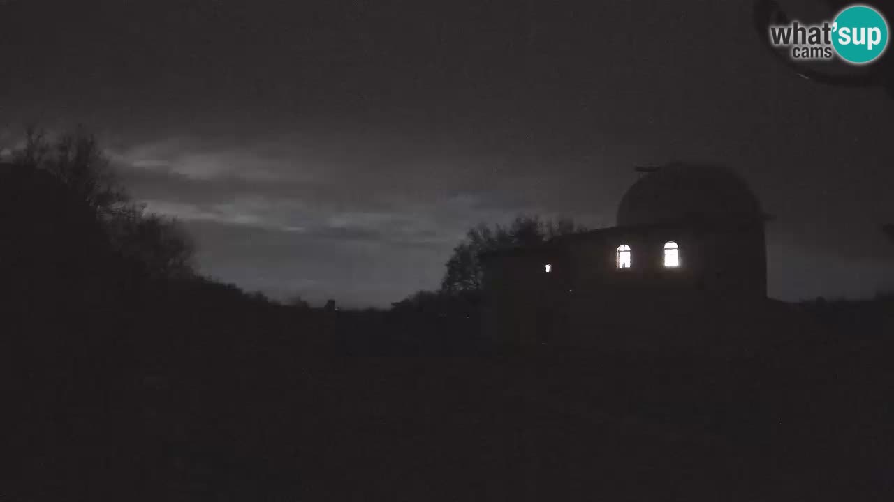 Višnjan Observatorium Webcam: Blick in den Kosmos von Istrien, Kroatien