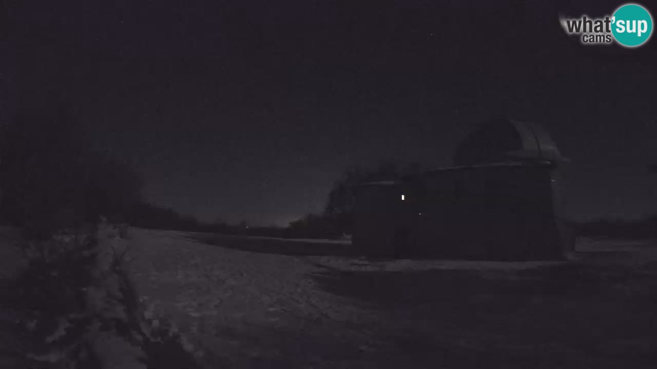 Višnjanska observatorijska spletna kamera: Opazujte vesolje iz Istre, Hrvaška