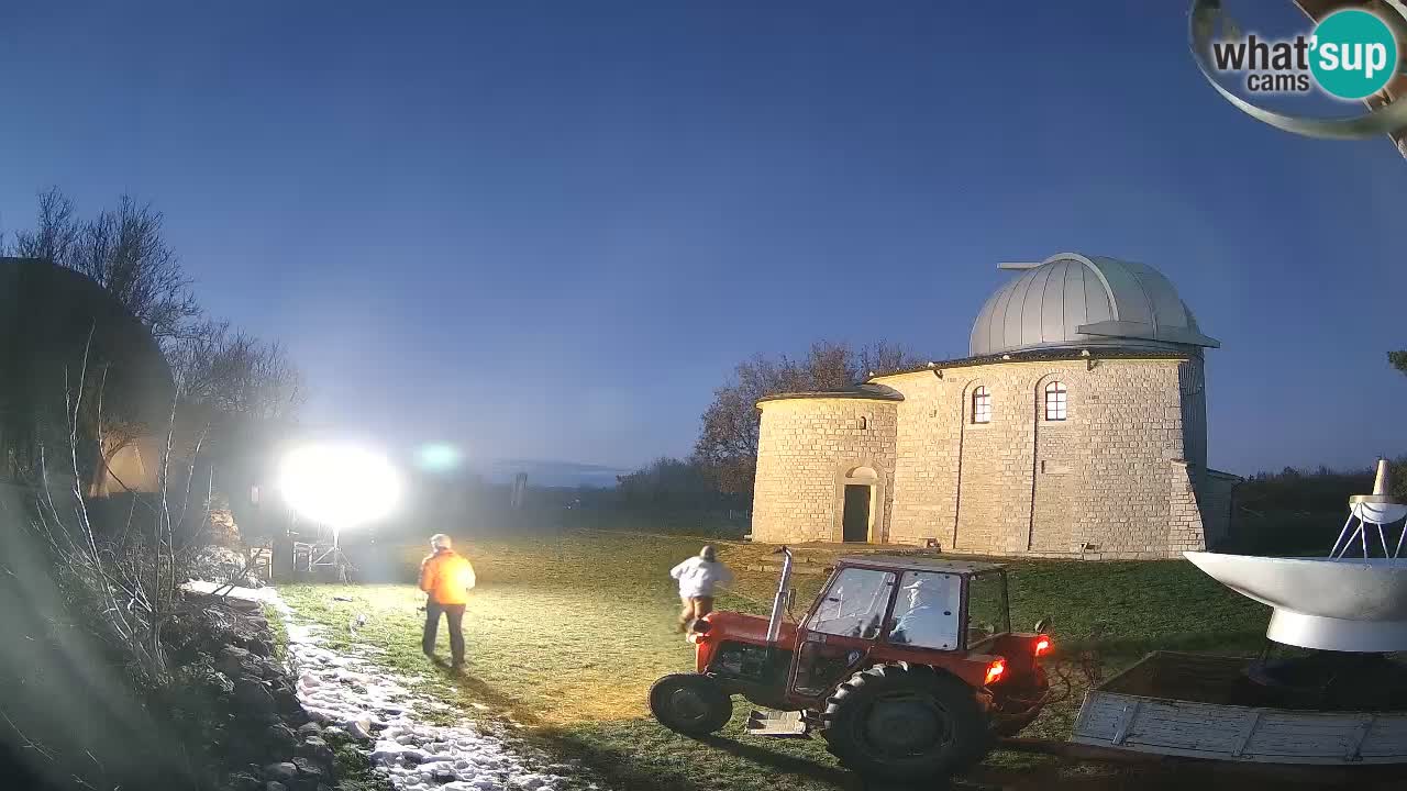Webcam del Observatorio de Višnjan: Contempla el cosmos desde Istria, Croacia