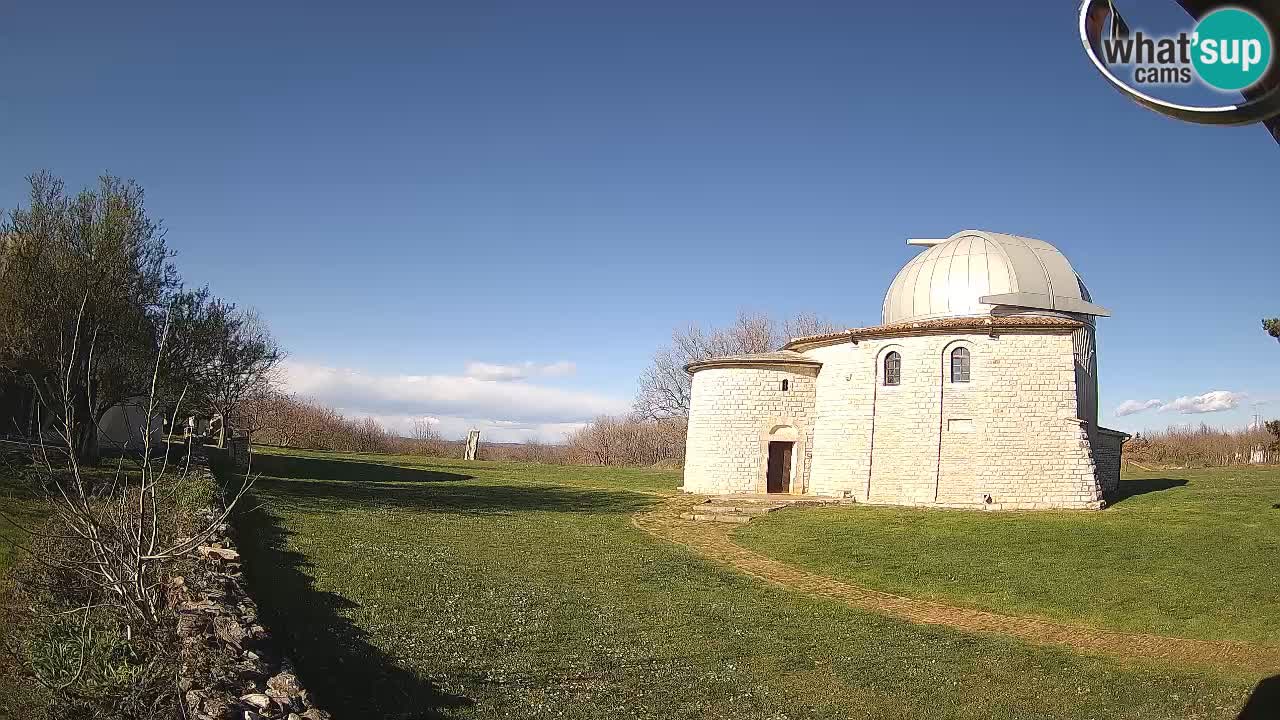 Višnjanska observatorijska spletna kamera: Opazujte vesolje iz Istre, Hrvaška