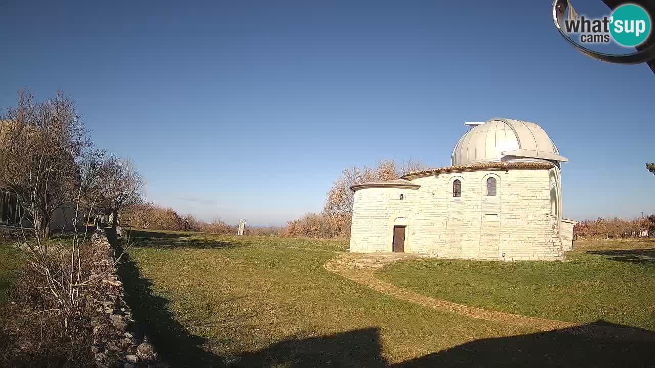 Višnjanska observatorijska spletna kamera: Opazujte vesolje iz Istre, Hrvaška
