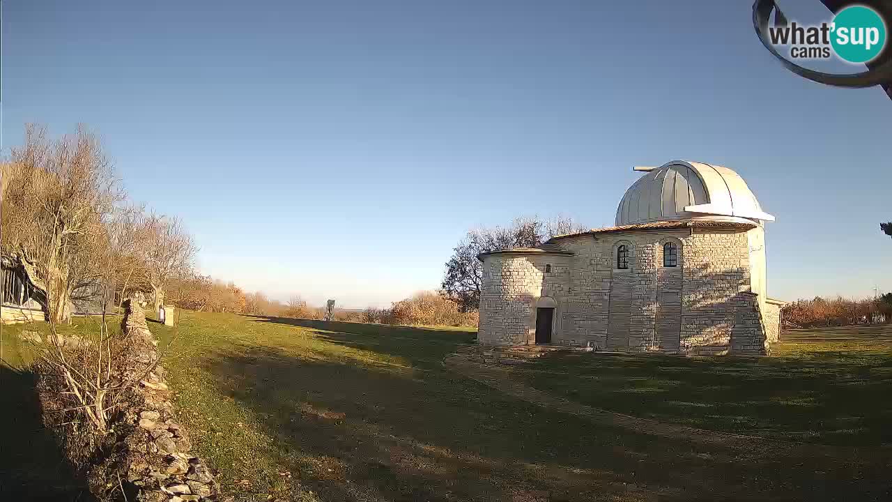 Višnjanska observatorijska spletna kamera: Opazujte vesolje iz Istre, Hrvaška