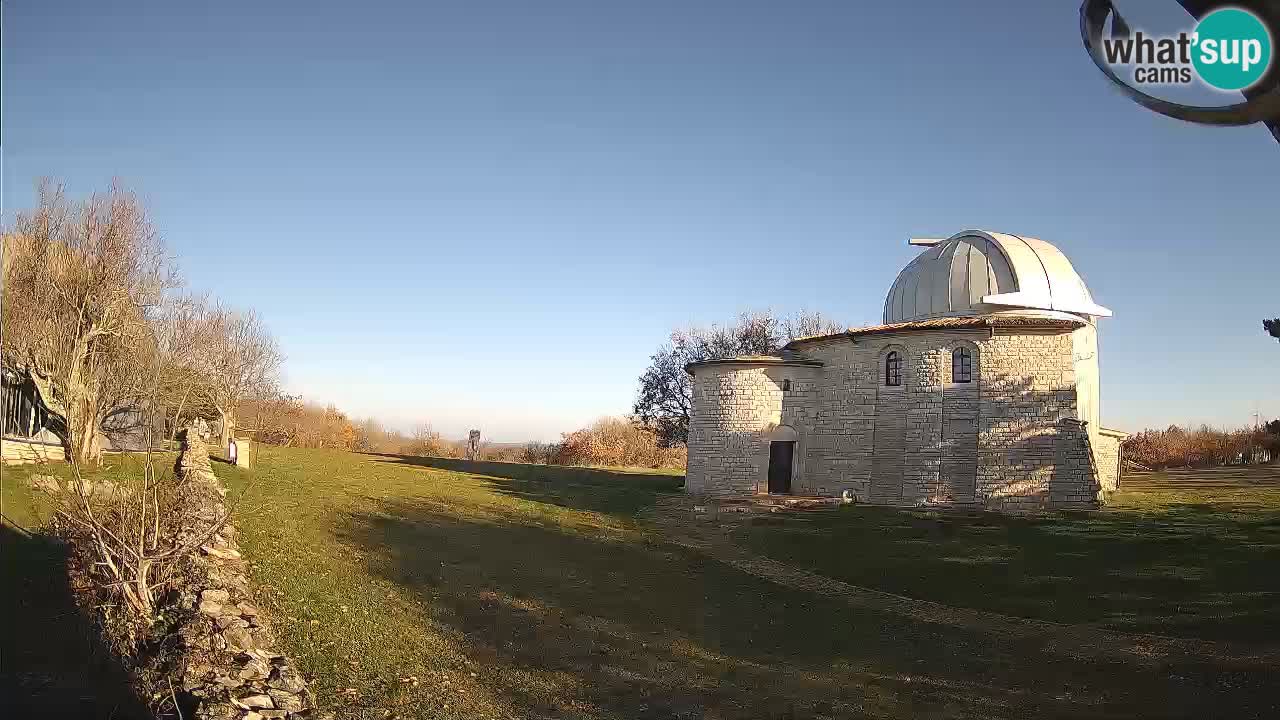 Višnjanska observatorijska spletna kamera: Opazujte vesolje iz Istre, Hrvaška