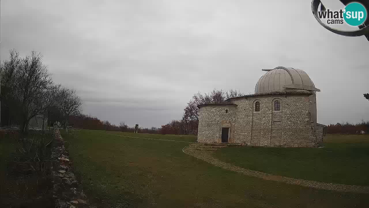 Višnjanska observatorijska spletna kamera: Opazujte vesolje iz Istre, Hrvaška