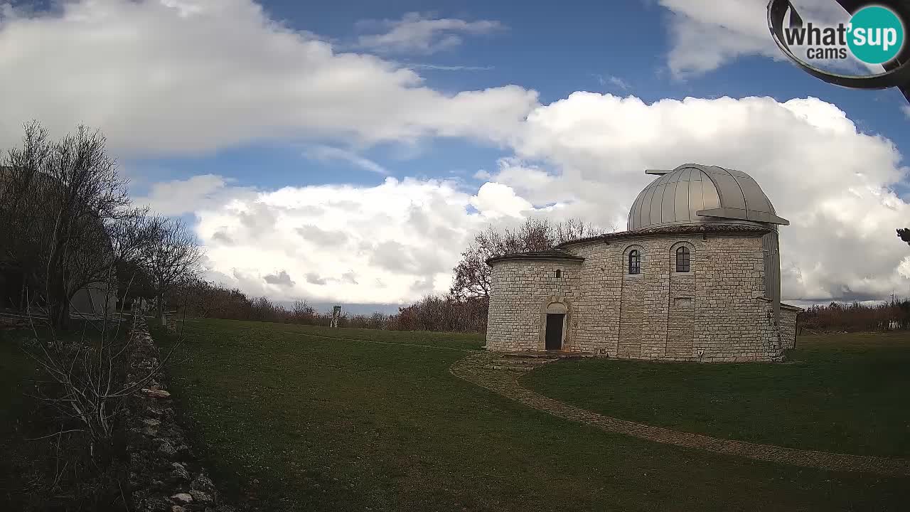 Višnjanska observatorijska spletna kamera: Opazujte vesolje iz Istre, Hrvaška