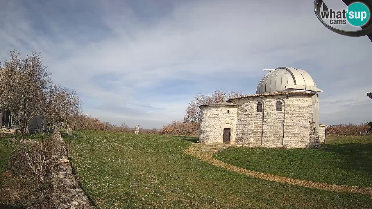 Višnjanska observatorijska spletna kamera: Opazujte vesolje iz Istre, Hrvaška