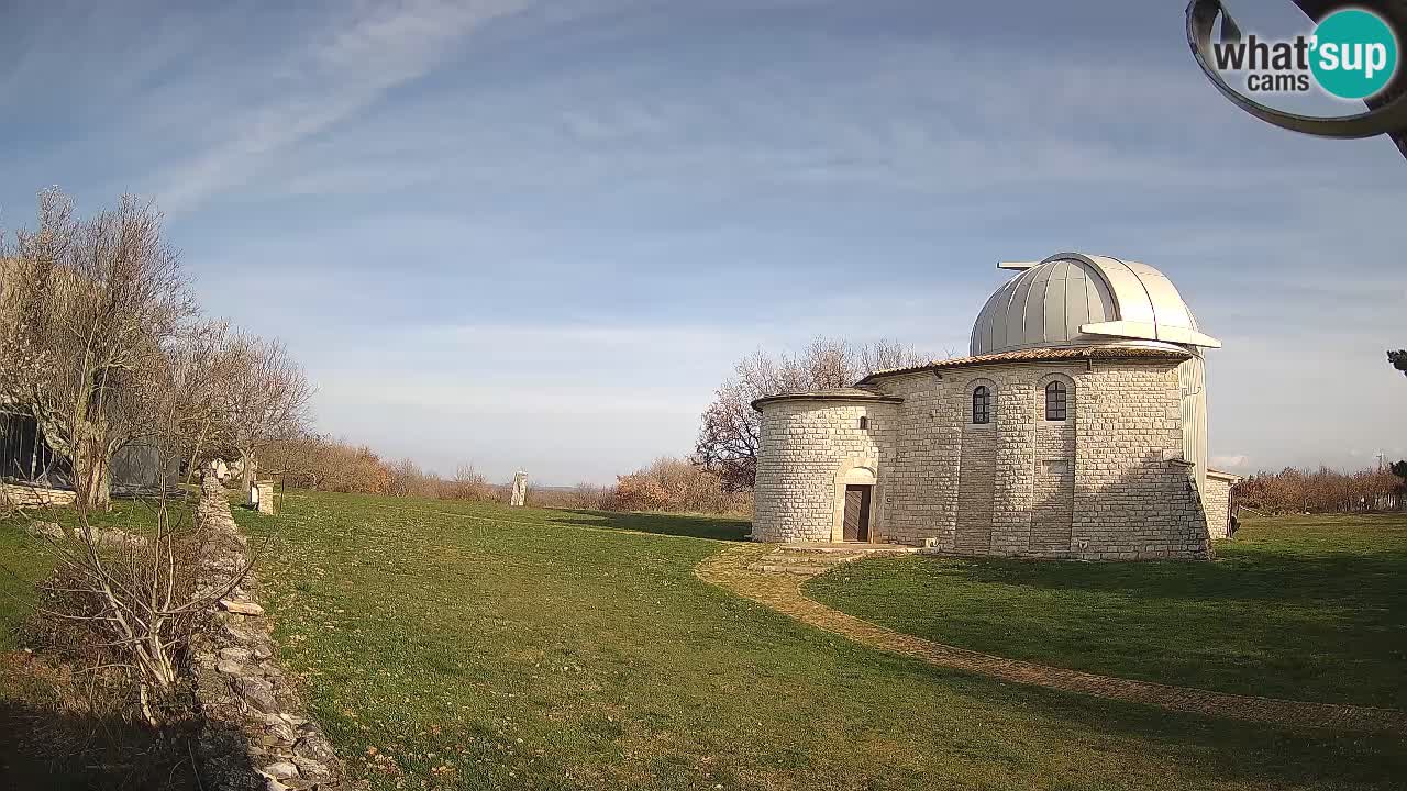 Višnjanska observatorijska spletna kamera: Opazujte vesolje iz Istre, Hrvaška