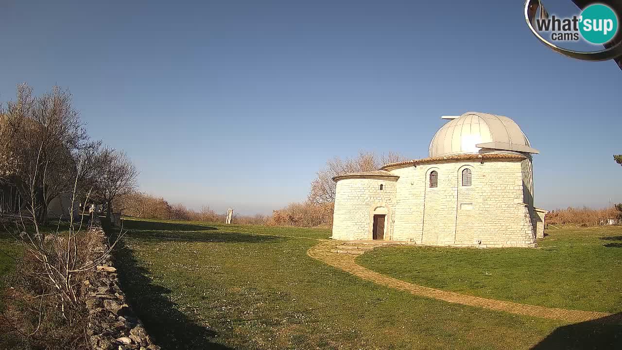 Višnjanska observatorijska spletna kamera: Opazujte vesolje iz Istre, Hrvaška