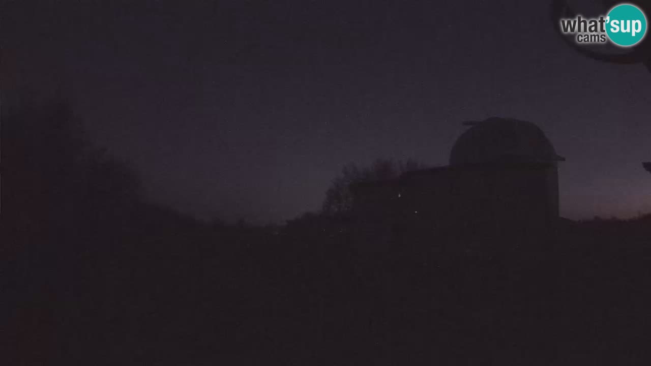Višnjanska observatorijska spletna kamera: Opazujte vesolje iz Istre, Hrvaška