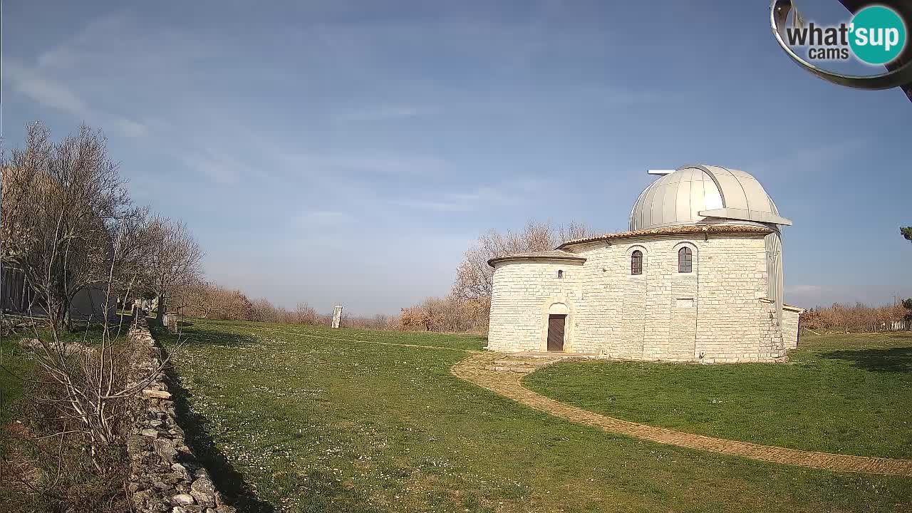 Višnjanska observatorijska spletna kamera: Opazujte vesolje iz Istre, Hrvaška