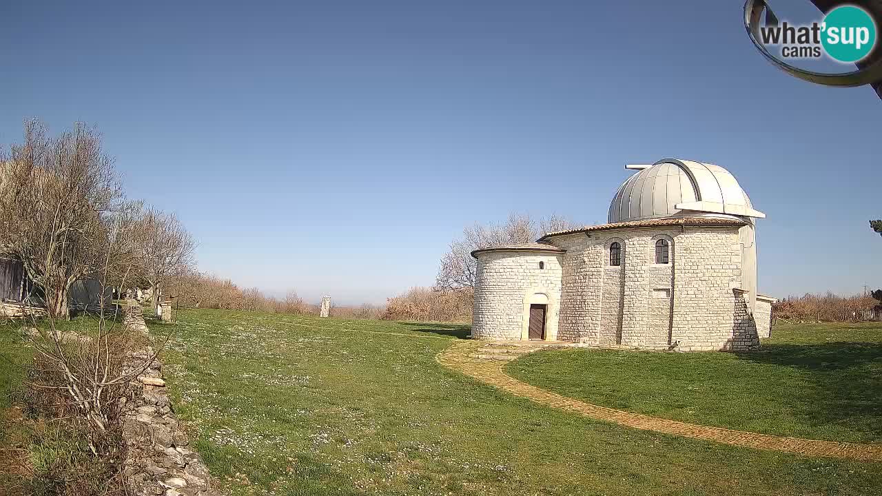 Višnjanska observatorijska spletna kamera: Opazujte vesolje iz Istre, Hrvaška
