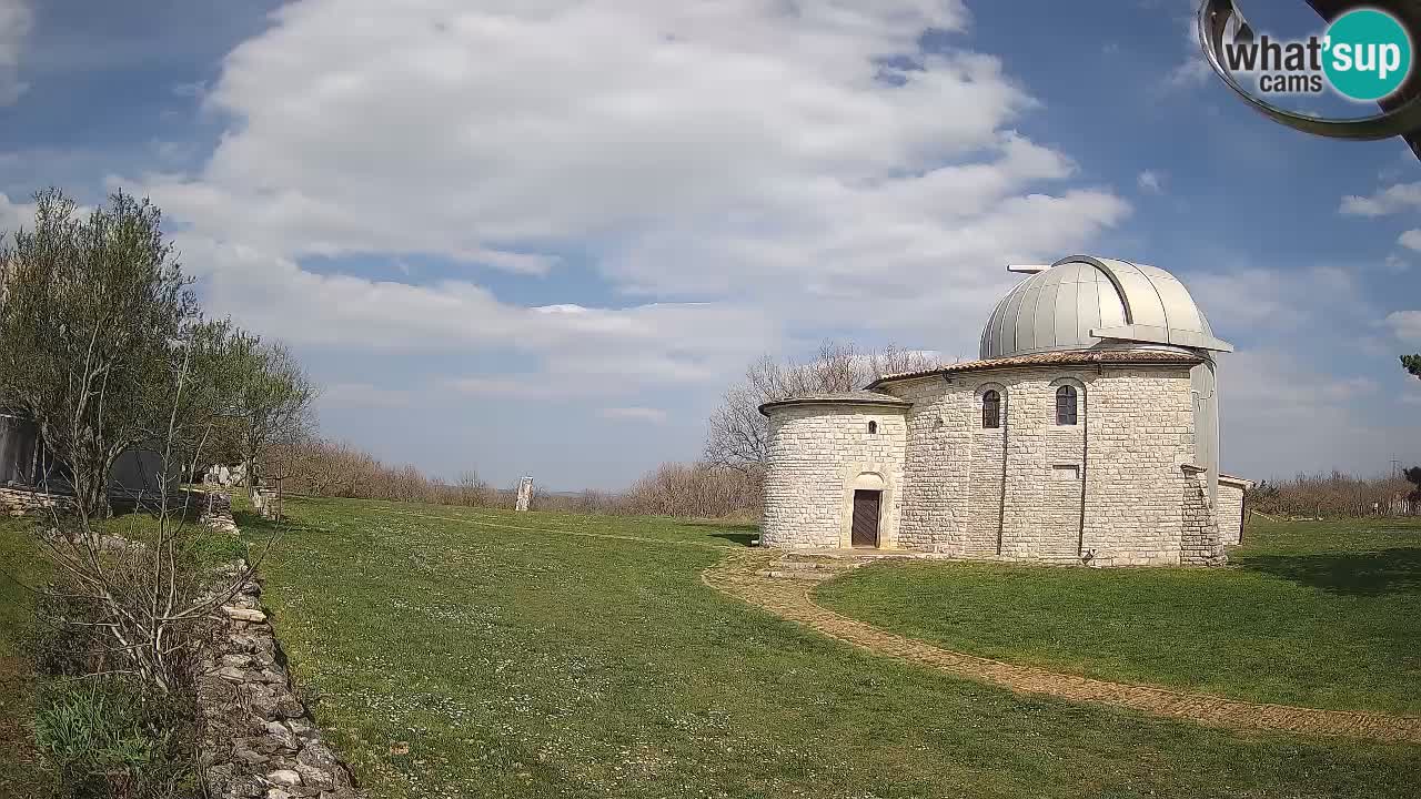 Višnjanska observatorijska spletna kamera: Opazujte vesolje iz Istre, Hrvaška